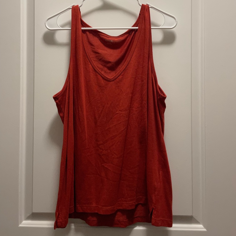 Madewell Red Tank Top